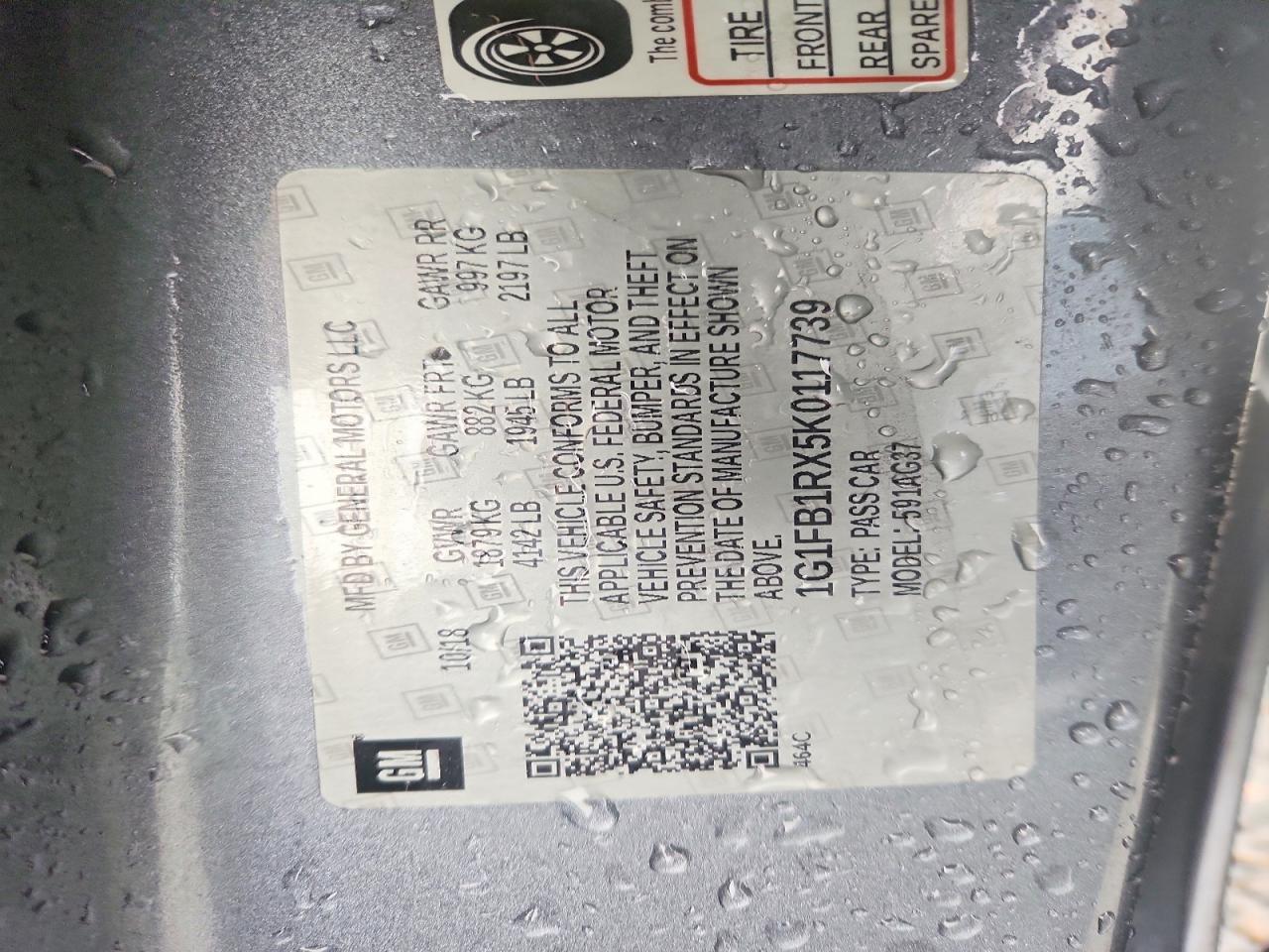 2019 Chevrolet Camaro Ls - zdjęcie 13