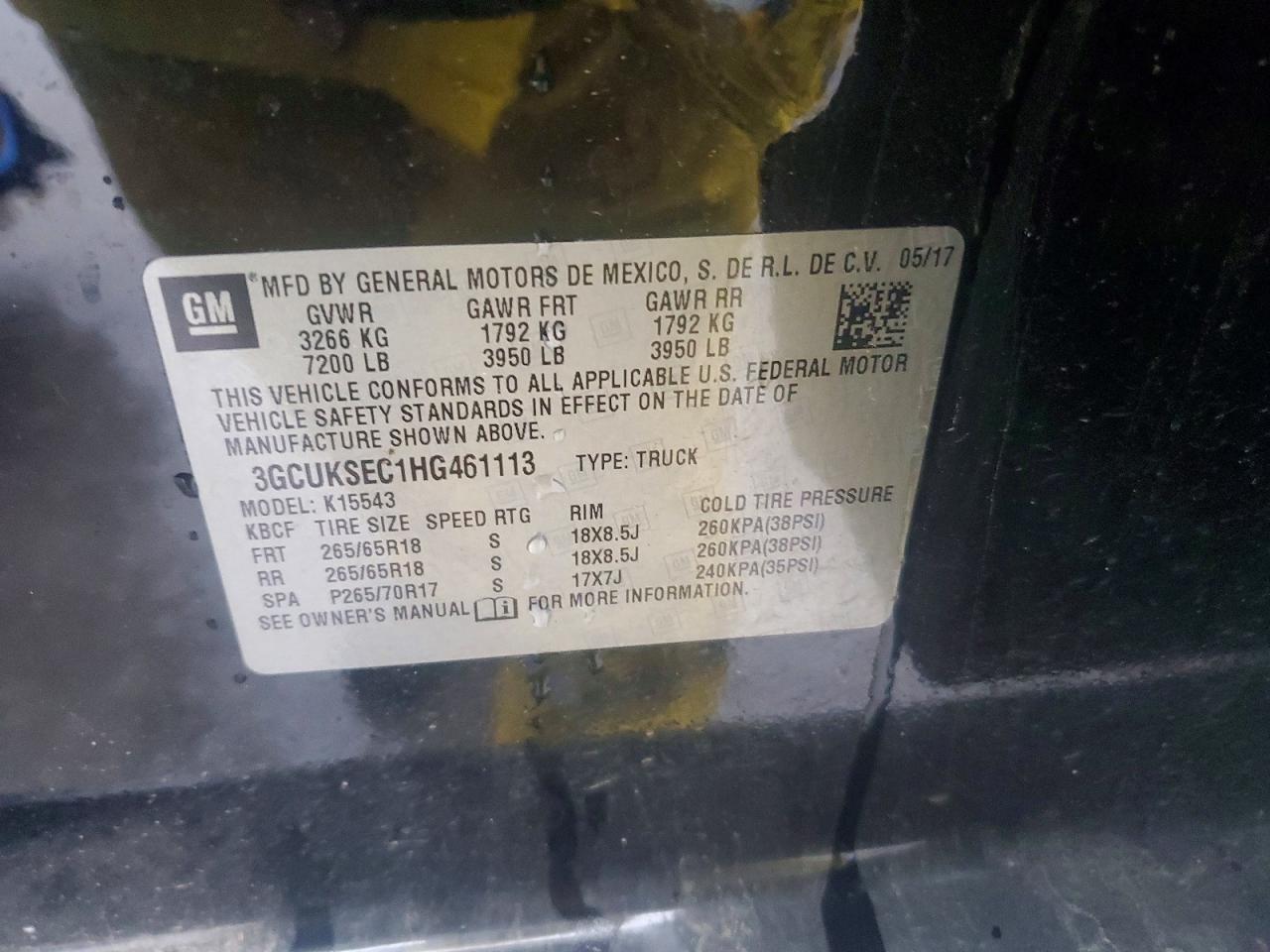 2017 Chevrolet Silverado K1500 Ltz - zdjęcie 12