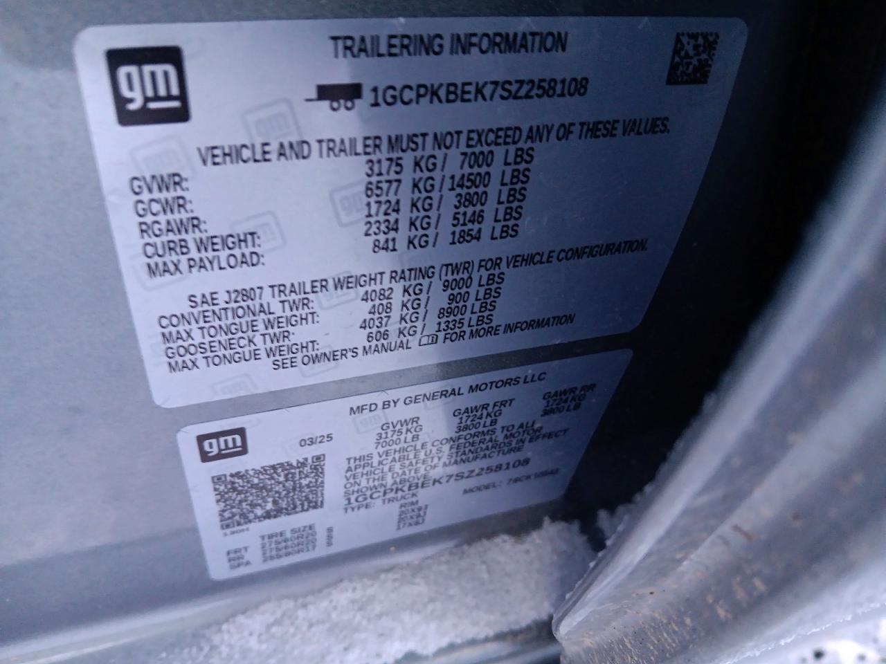 2025 Chevrolet Silverado K1500 Custom - zdjęcie 12