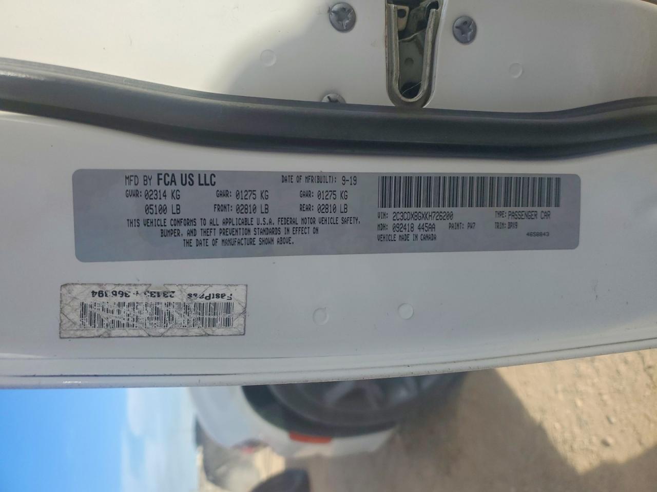 2019 Dodge Charger Sxt - zdjęcie 13