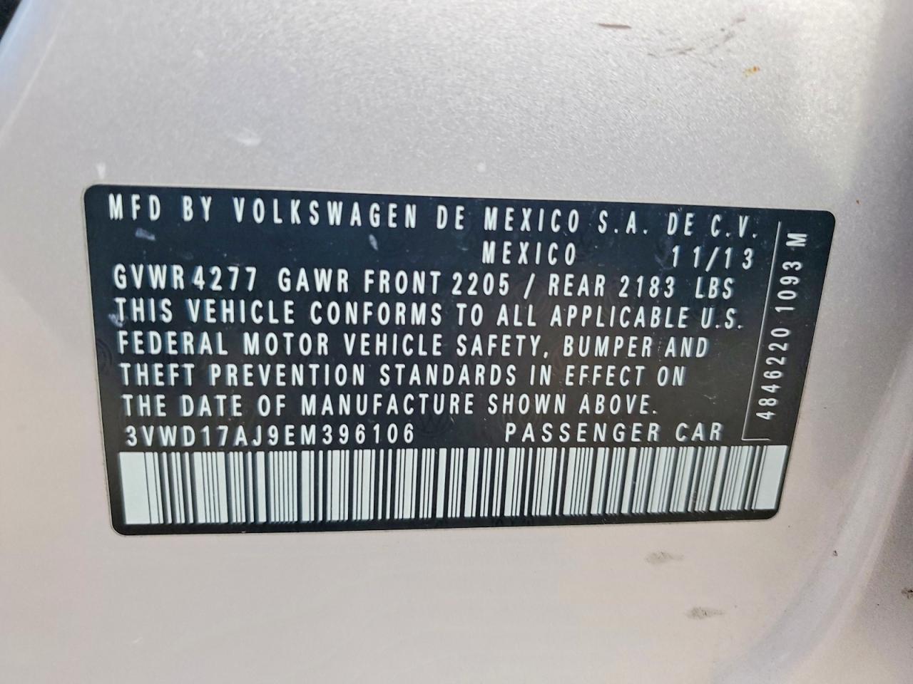 2014 Volkswagen Jetta Se - zdjęcie 13
