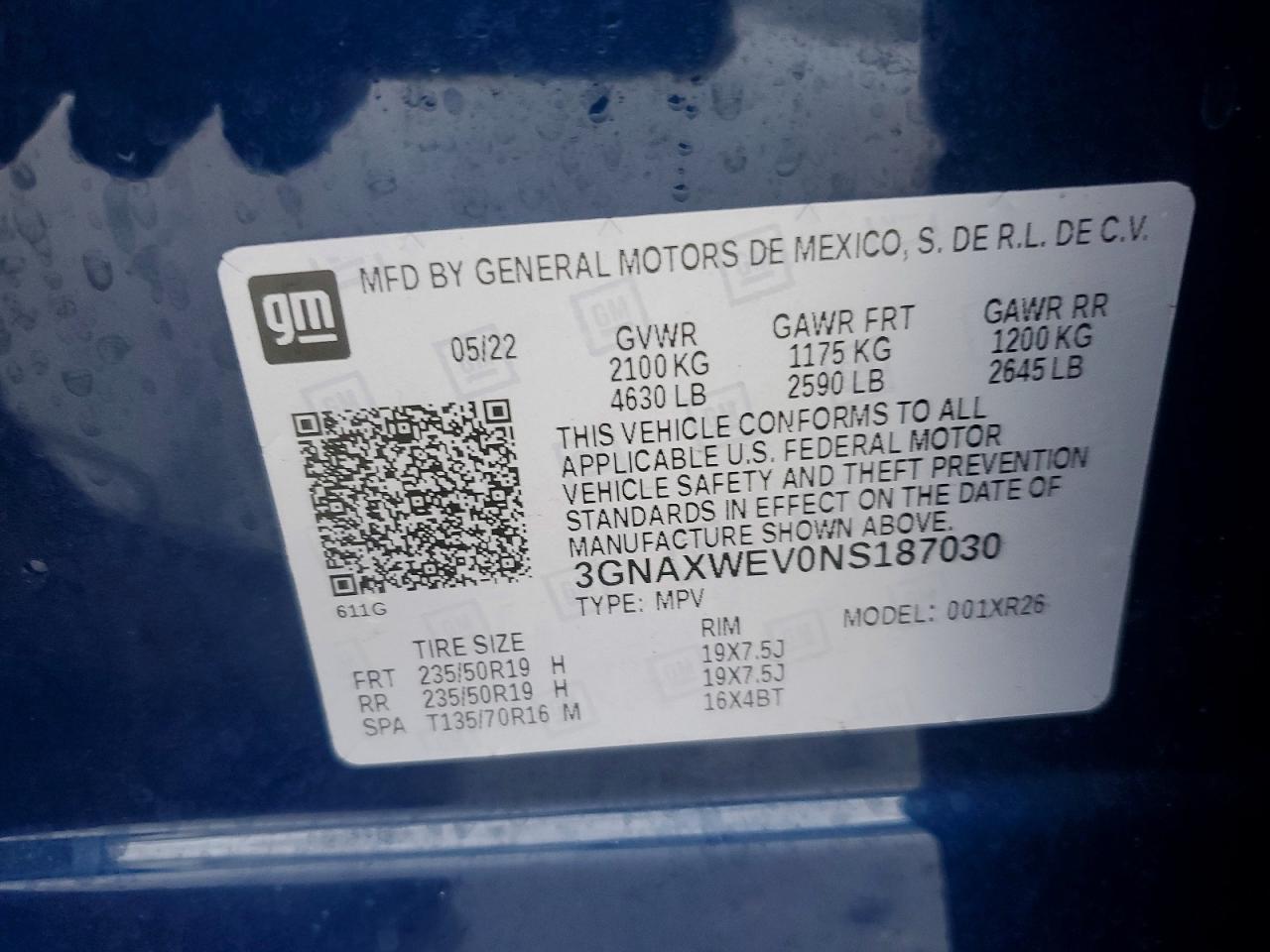 2022 Chevrolet Equinox Rs - zdjęcie 14