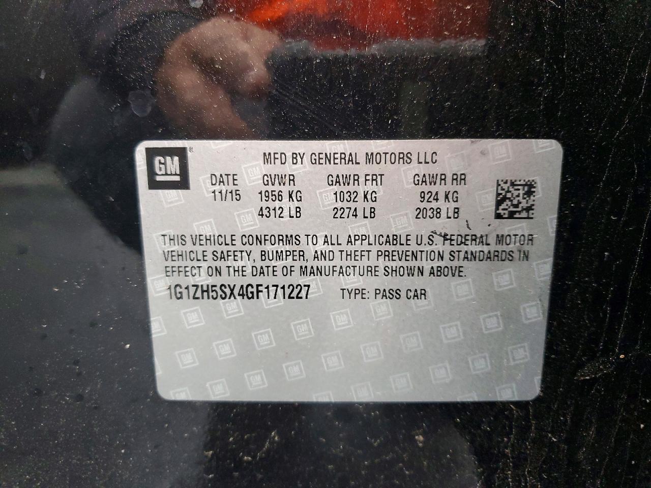 2016 Chevrolet Malibu Premier - zdjęcie 12