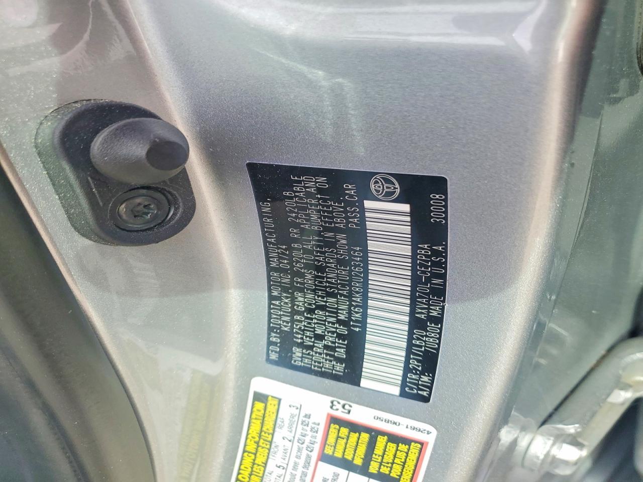 2024 Toyota Camry Xse - zdjęcie 12