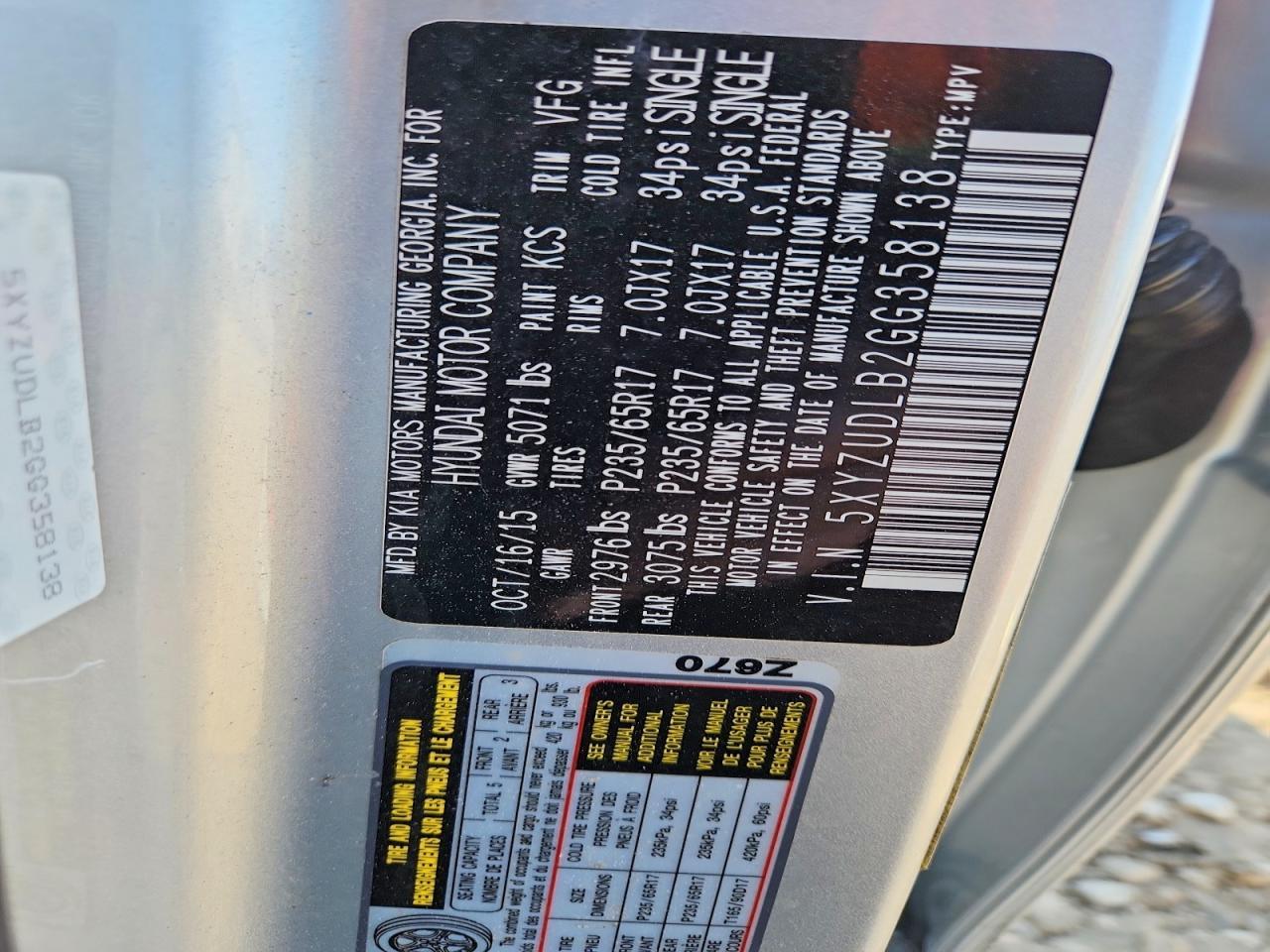 2016 Hyundai Santa Fe Sport - zdjęcie 13