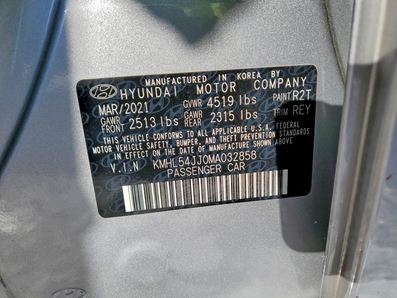 2021 Hyundai Sonata Hybrid - zdjęcie 12