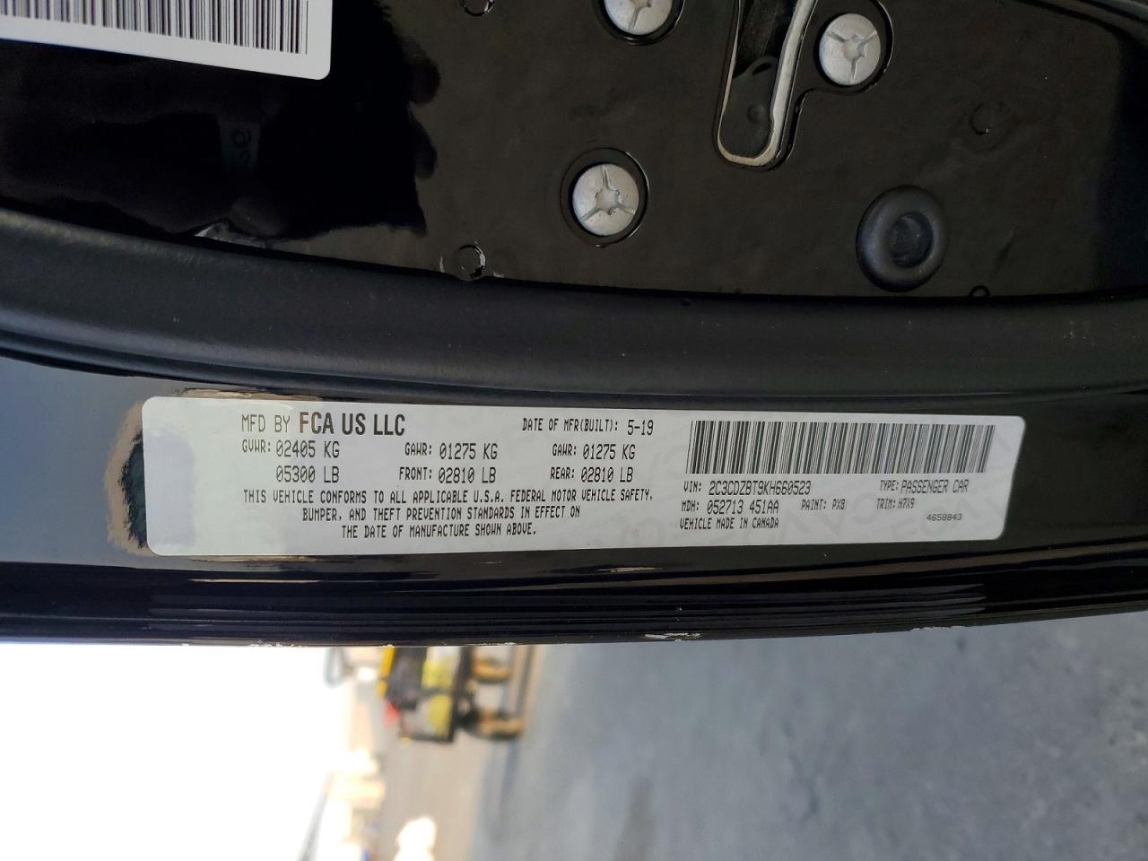 2019 Dodge Challenger R/T - zdjęcie 13