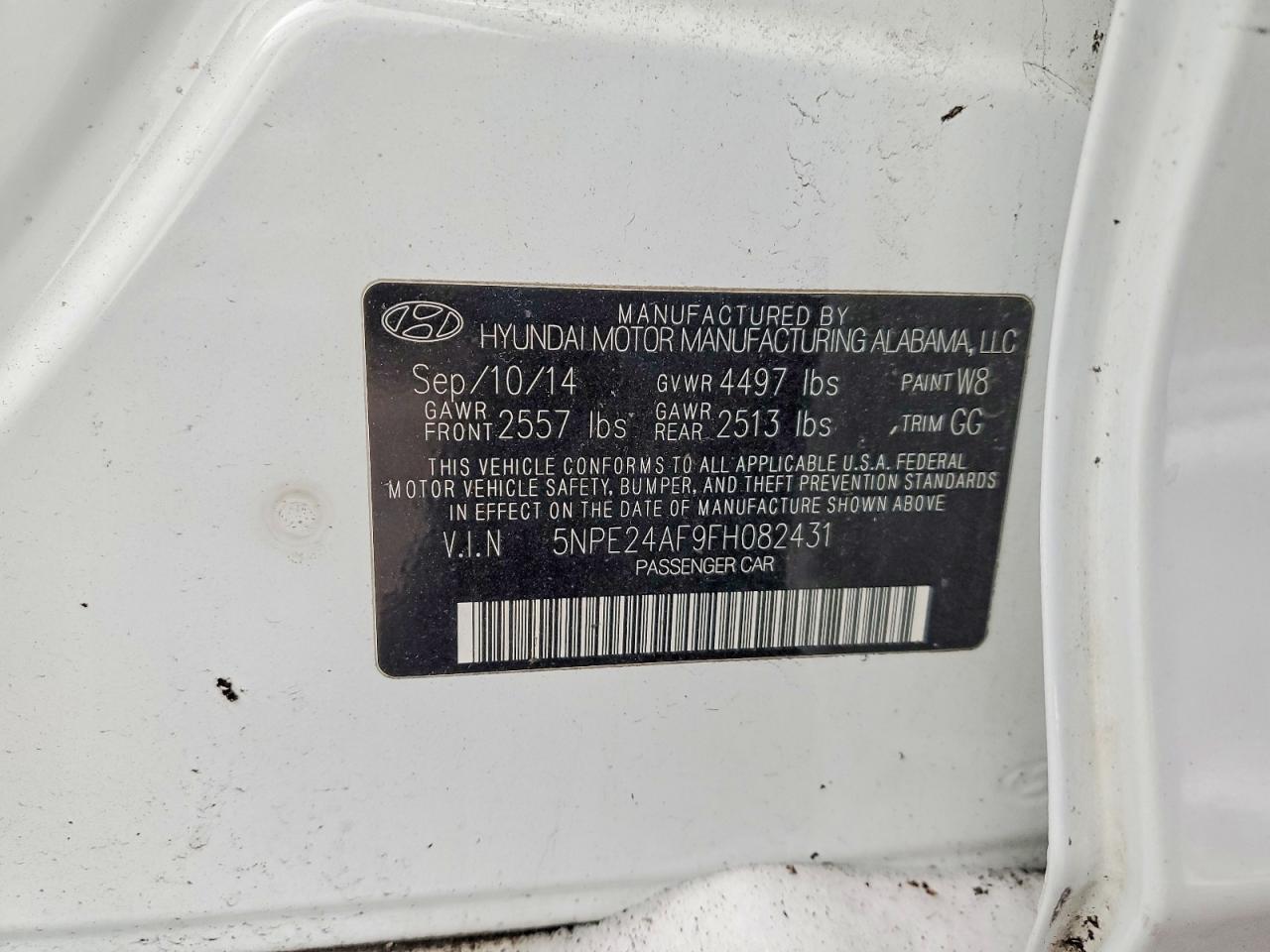 2015 Hyundai Sonata Se - zdjęcie 12