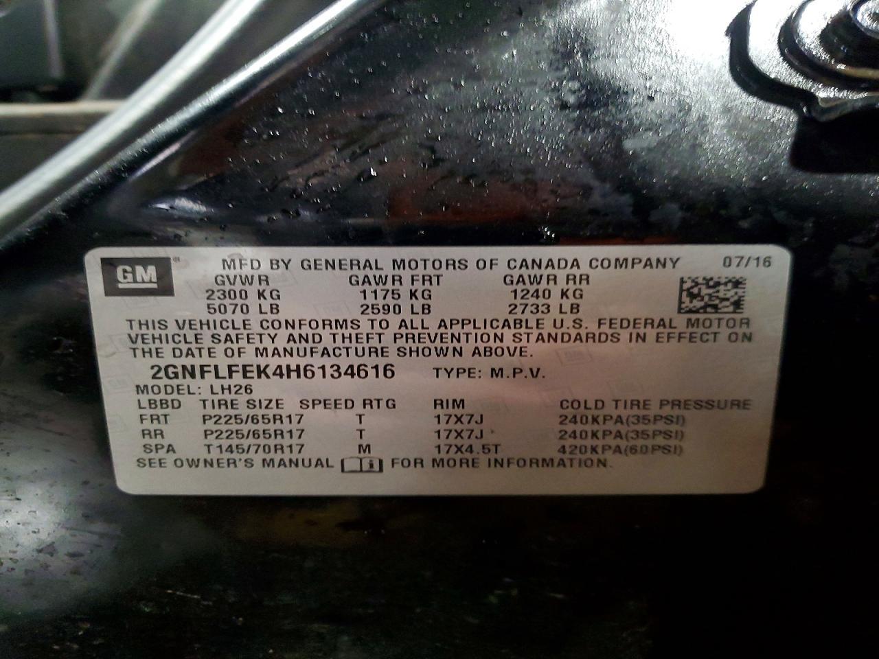 2017 Chevrolet Equinox Lt - zdjęcie 13