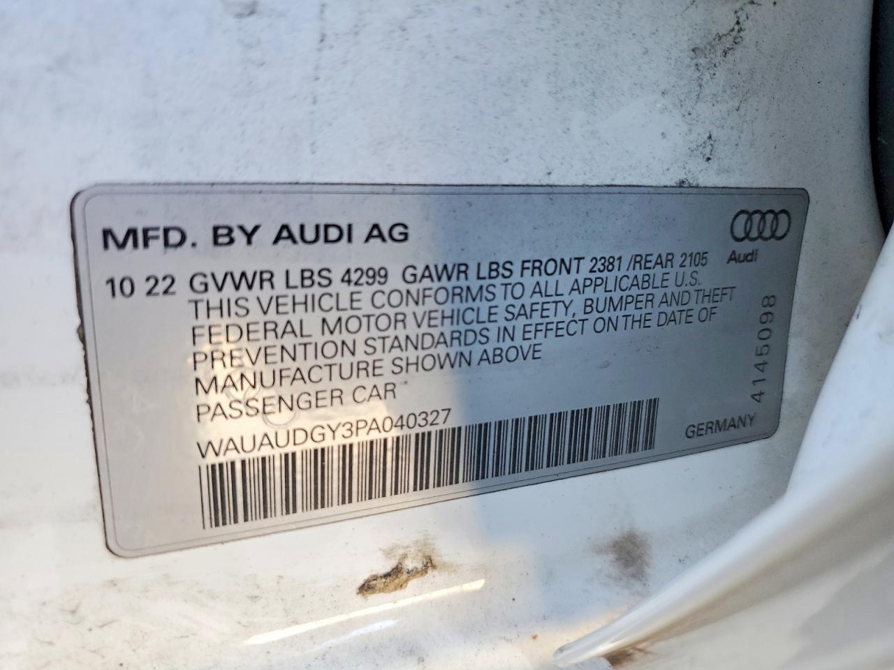 2023 Audi A3 Premium - zdjęcie 13