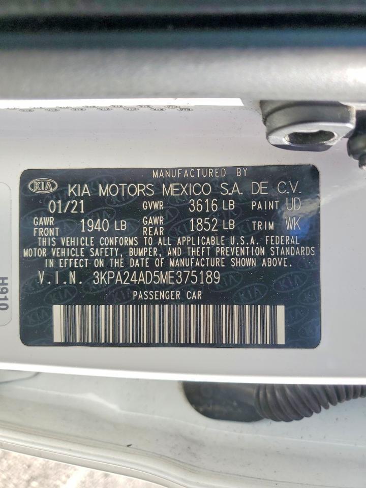 2021 Kia Rio Lx - zdjęcie 13