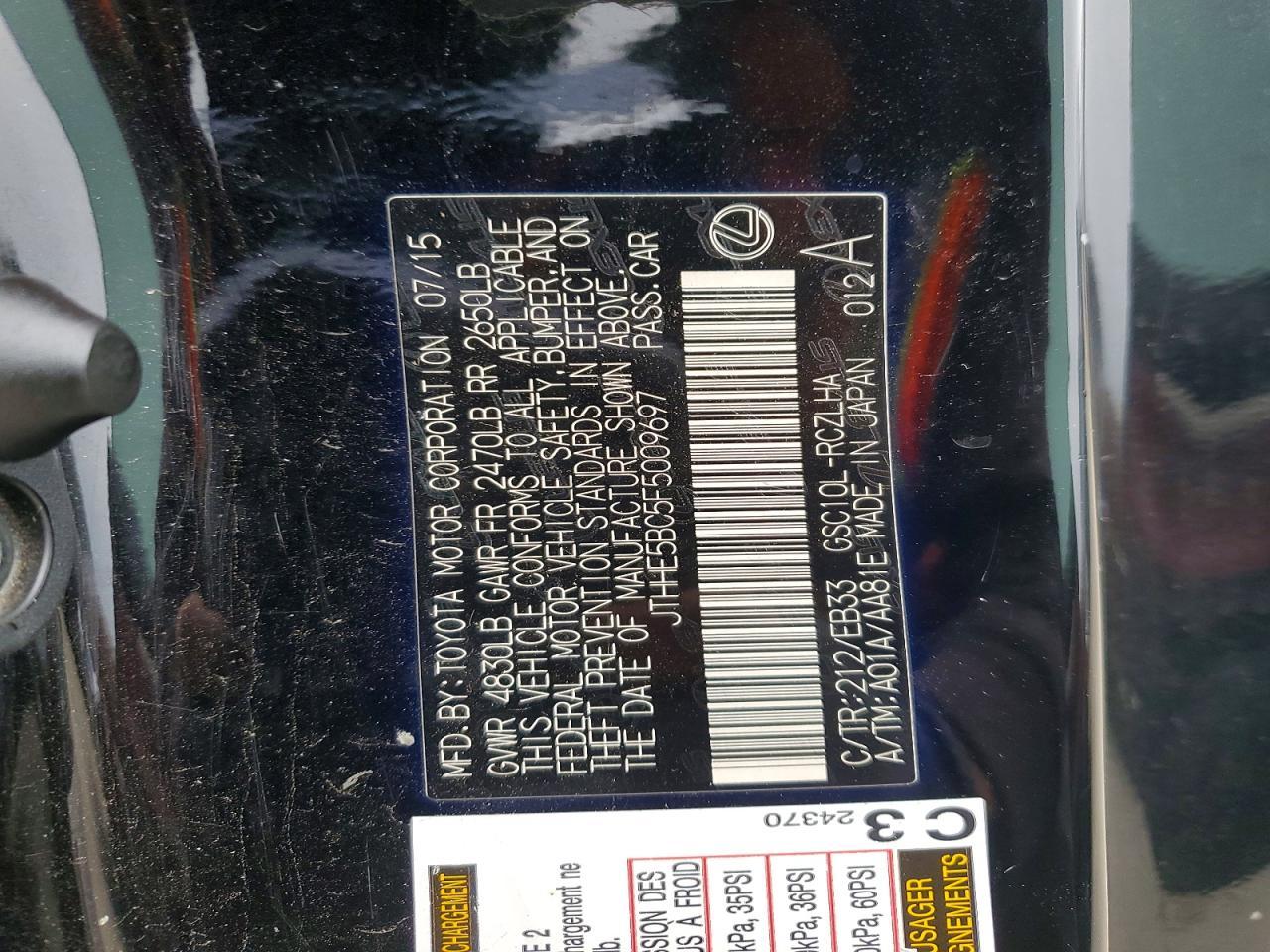 2015 Lexus Rc 350 - zdjęcie 13