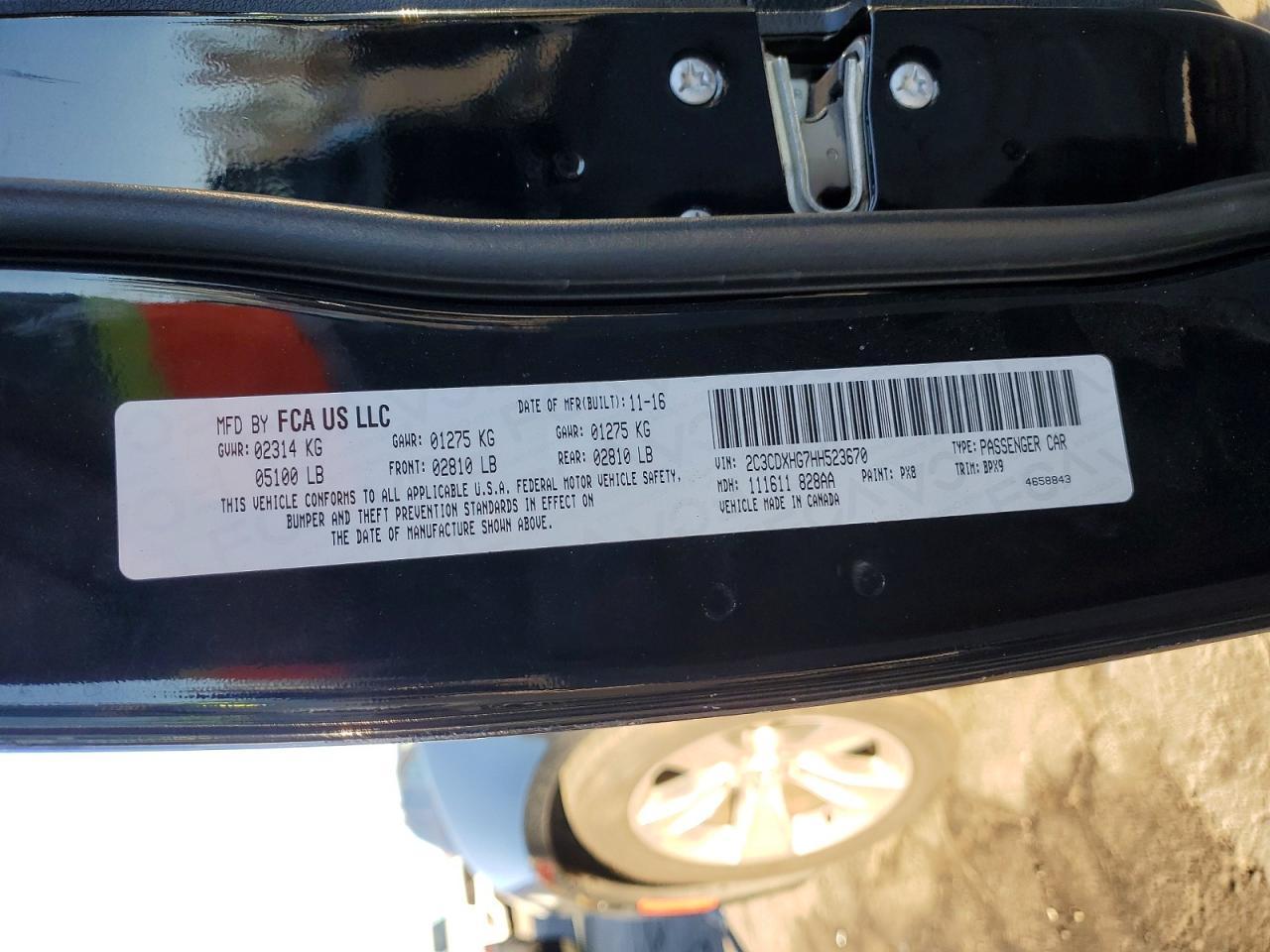 2017 Dodge Charger Sxt - zdjęcie 12