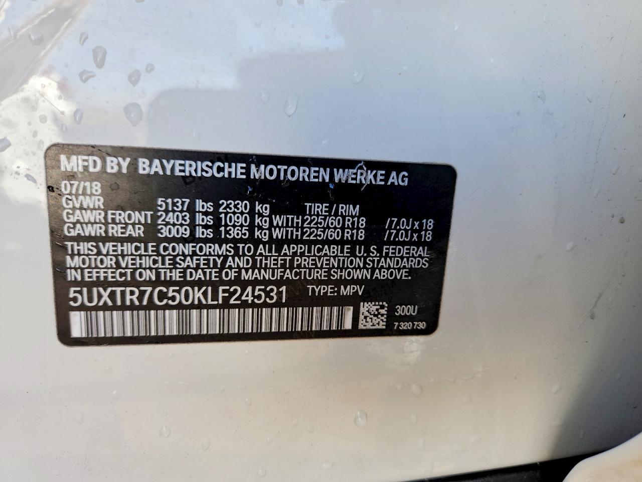 2019 BMW X3 Sdrive30I - zdjęcie 13