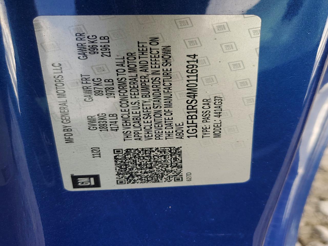 2021 Chevrolet Camaro Ls - zdjęcie 12