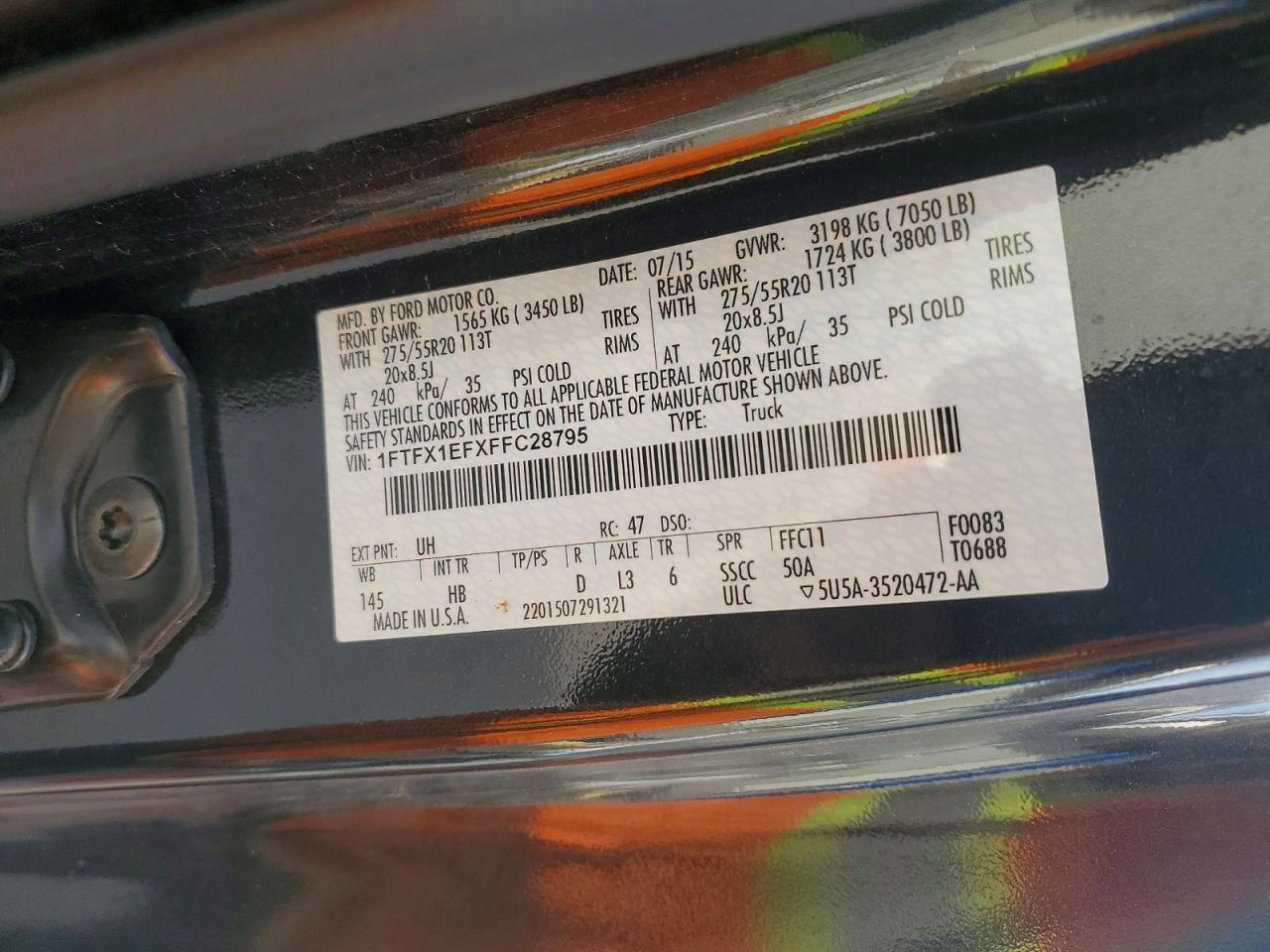 2015 Ford F150 Super Cab - zdjęcie 12