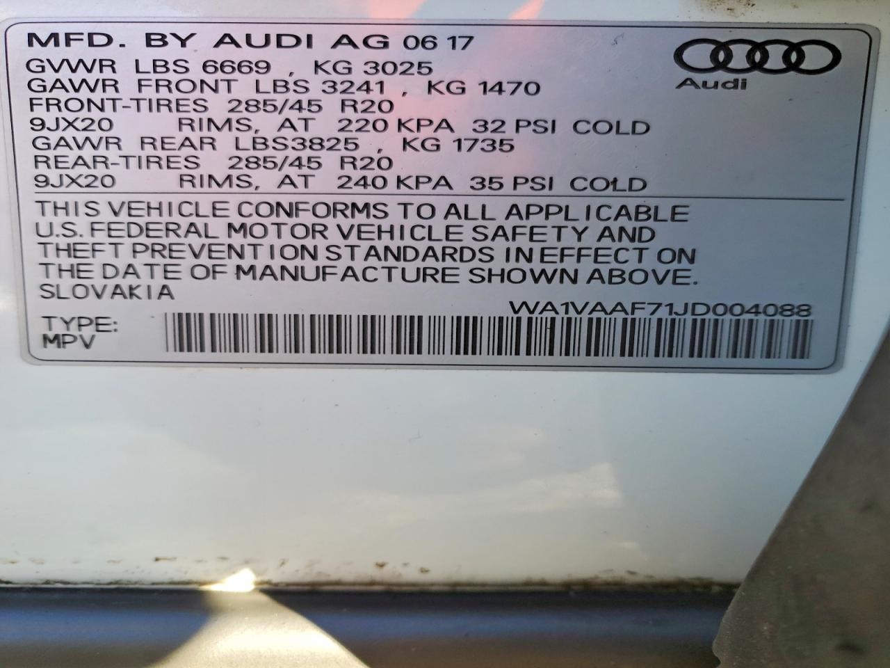 2018 Audi Q7 Prestige - zdjęcie 14