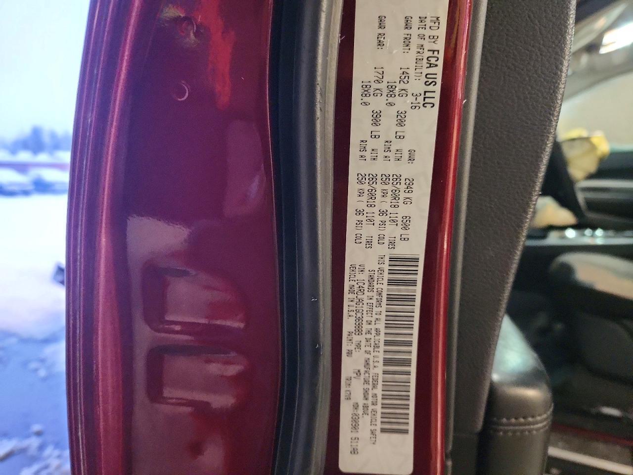 2016 Dodge Durango Sxt - zdjęcie 13