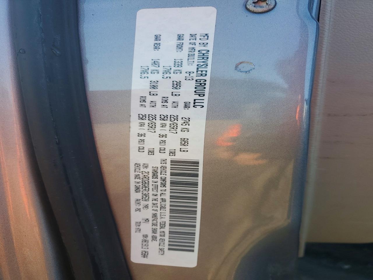 2014 Dodge Grand Caravan Se - zdjęcie 13