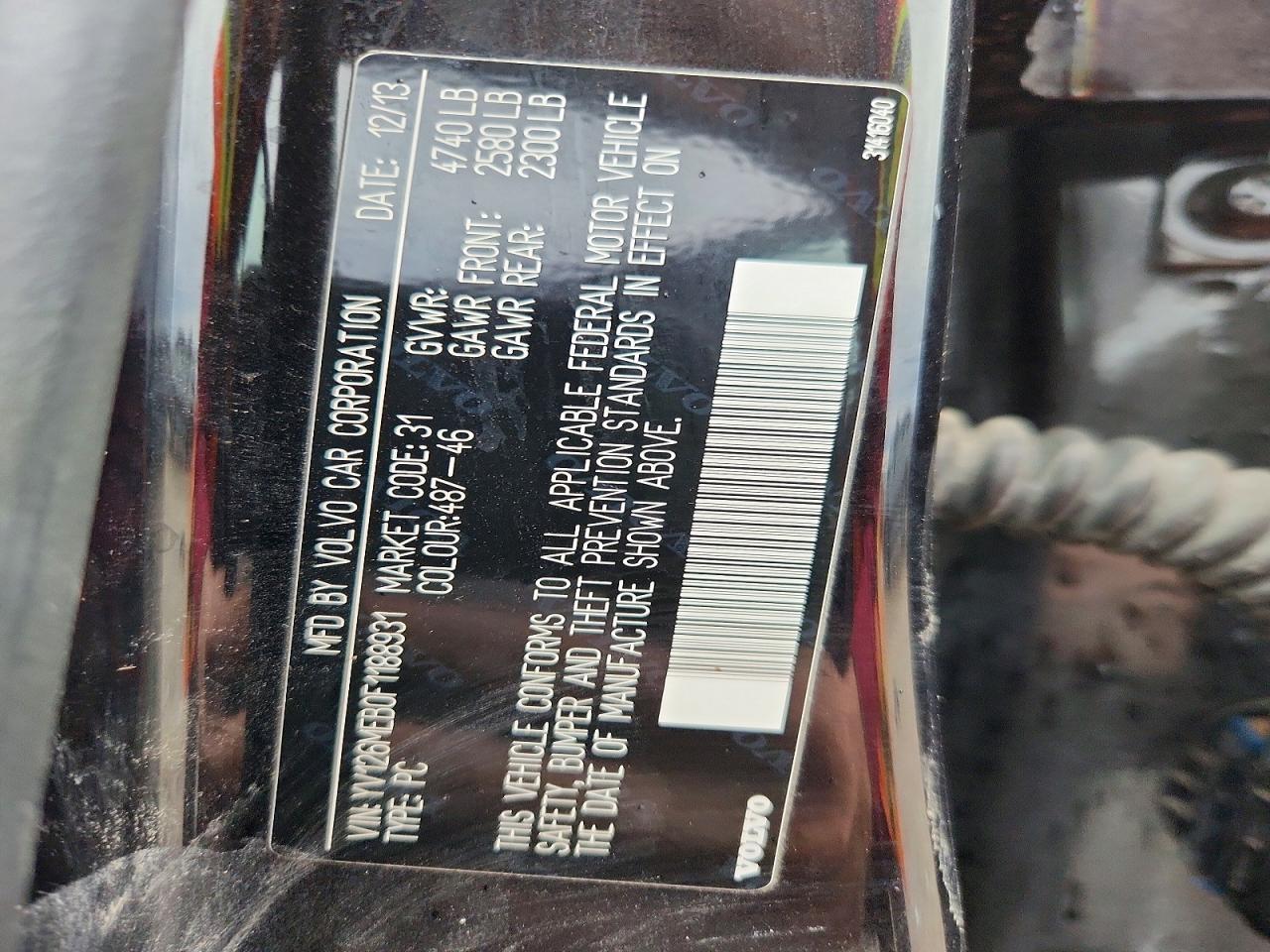 2015 Volvo V60 Premier - zdjęcie 13