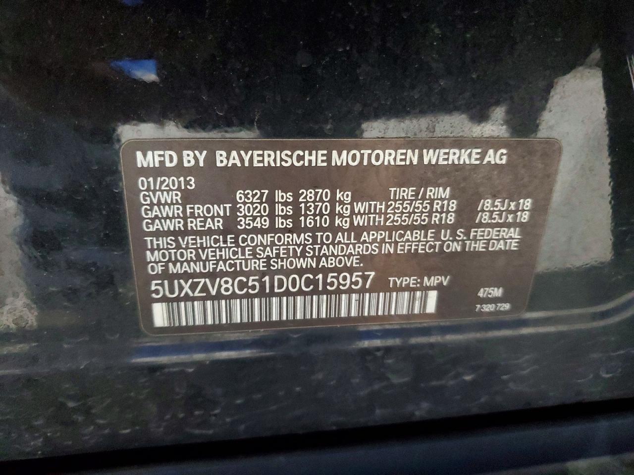 2013 BMW X5 xDrive50I - zdjęcie 13