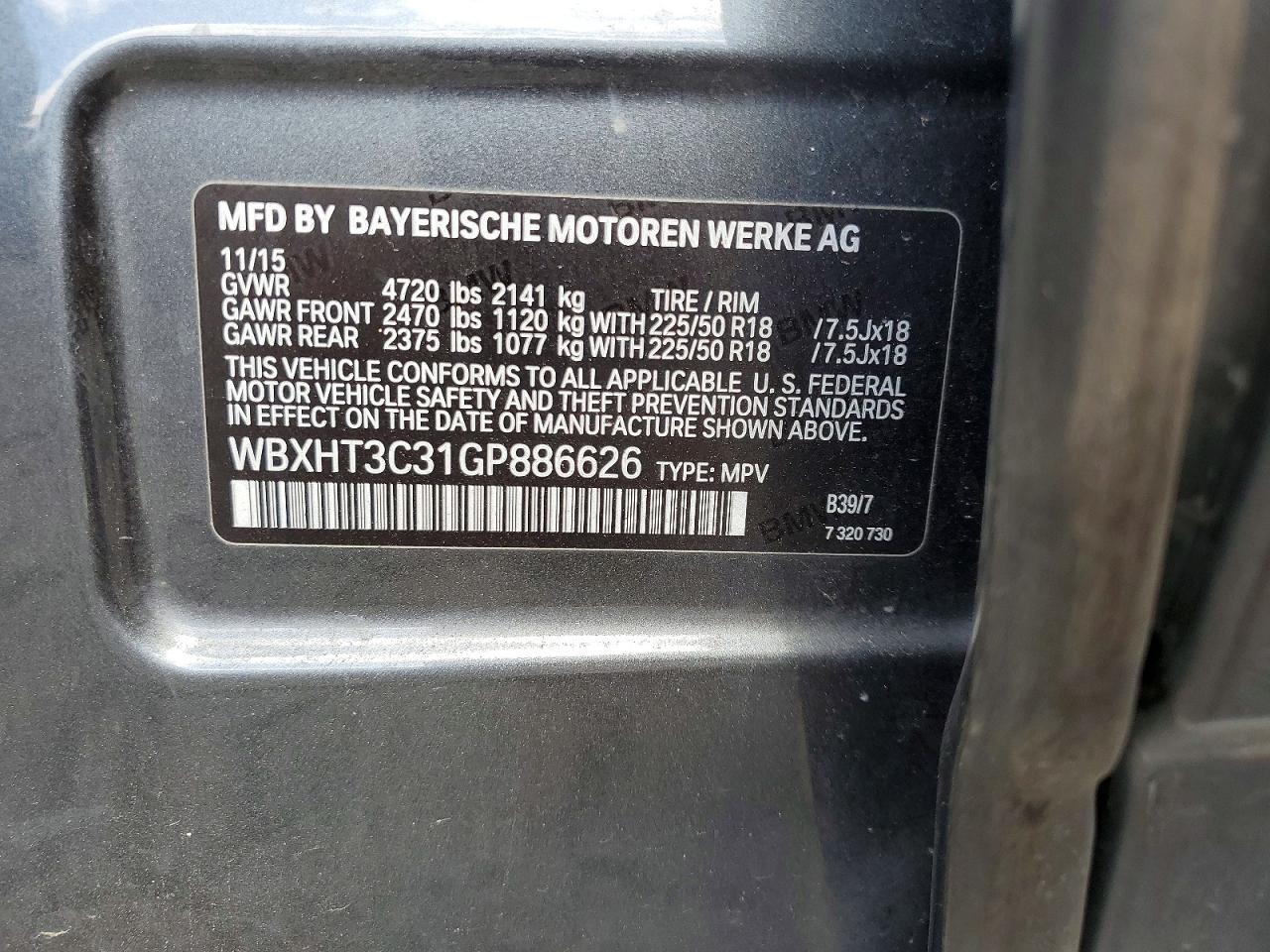 2016 BMW X1 xDrive28I - zdjęcie 13