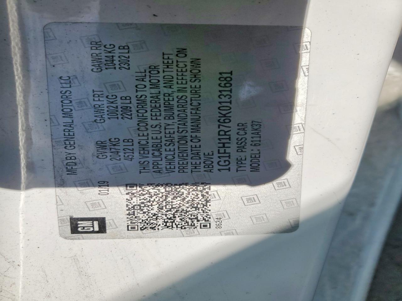 2019 Chevrolet Camaro Ss - zdjęcie 12