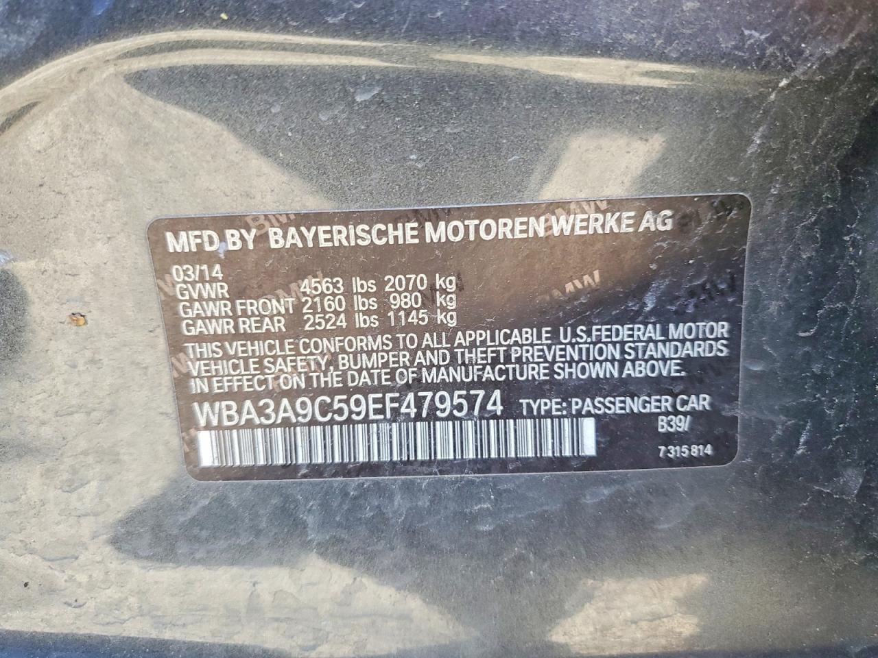 2014 BMW 335 I - zdjęcie 12