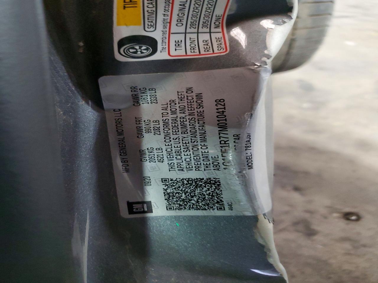 2021 Chevrolet Camaro Lz - zdjęcie 12