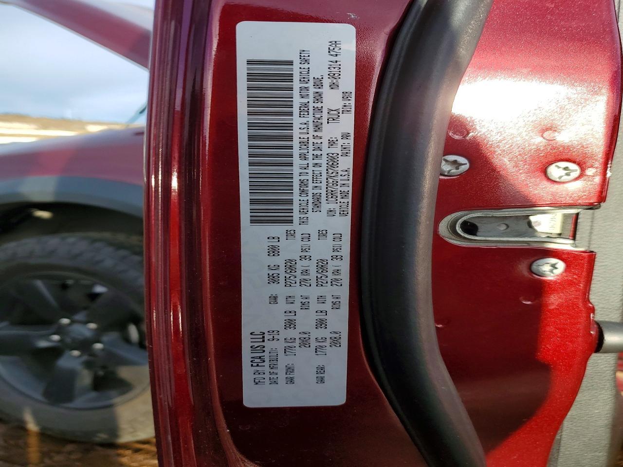 2019 Ram 1500 Classic Slt - zdjęcie 12