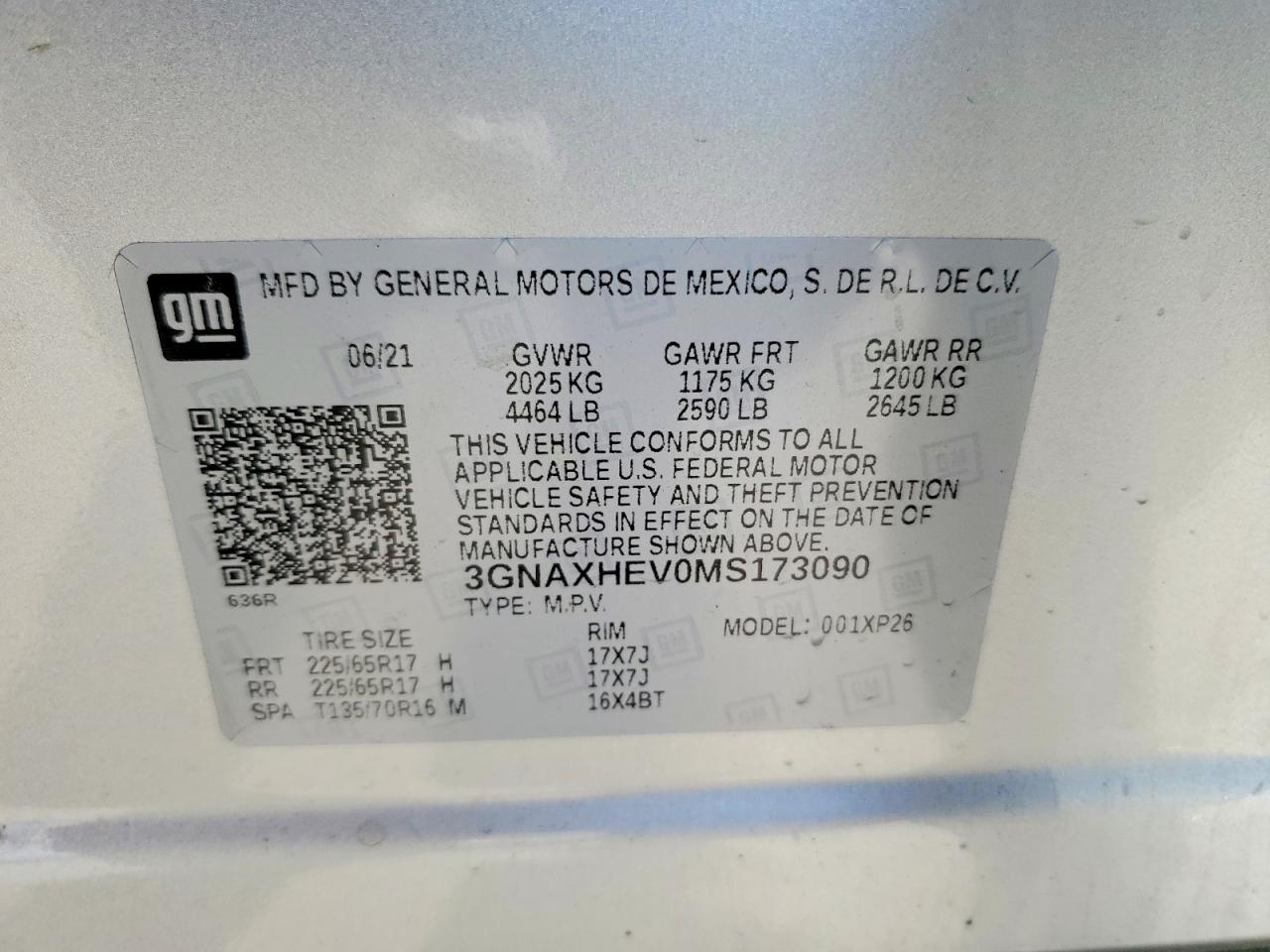 2021 Chevrolet Equinox Ls - zdjęcie 13