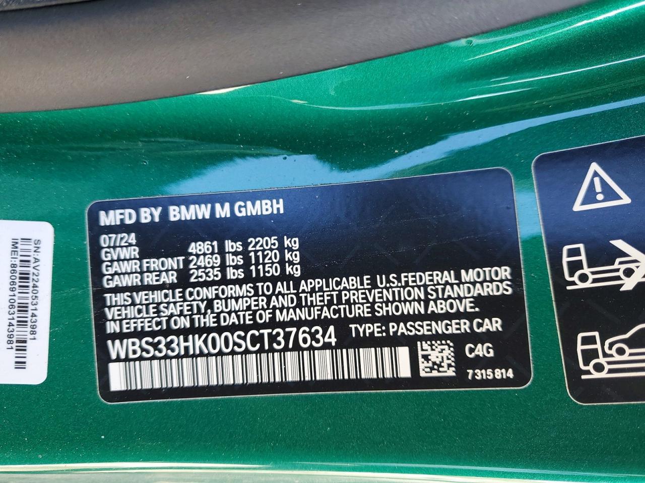 2025 BMW M4 Competition - zdjęcie 12