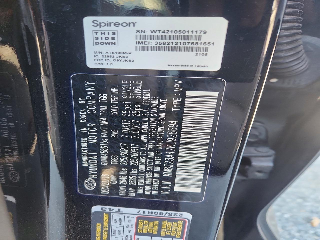 2019 Hyundai Tucson Se - zdjęcie 12