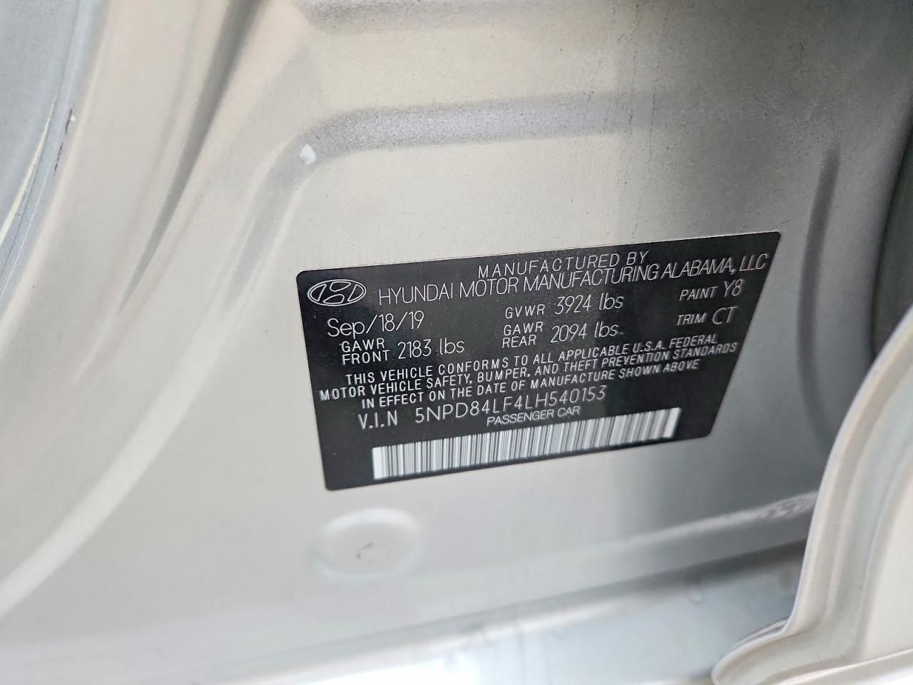 2020 Hyundai Elantra Sel - zdjęcie 12