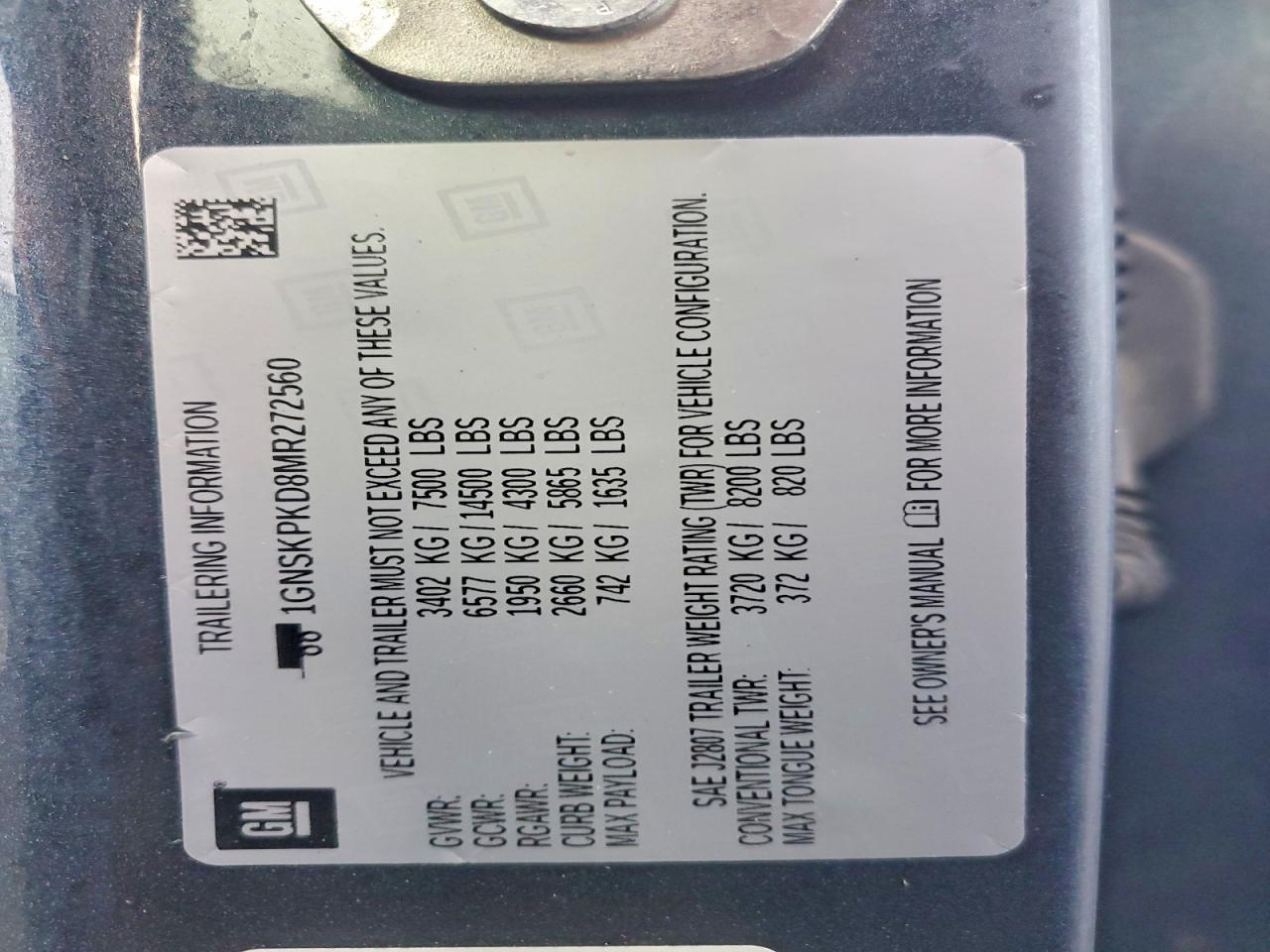 2021 Chevrolet Tahoe K1500 Z71 - zdjęcie 13