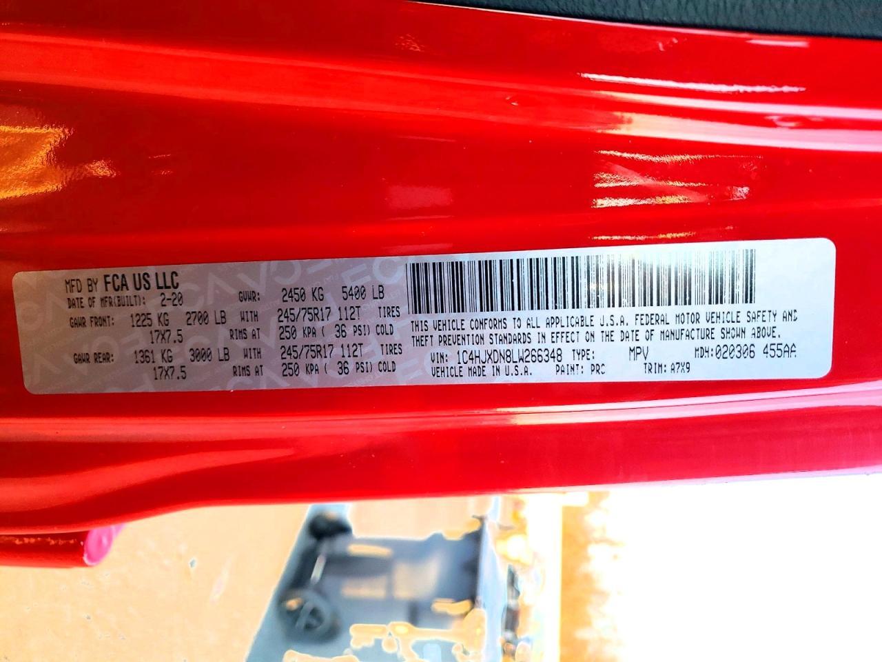 2020 Jeep Wrangler Unlimited Sport - zdjęcie 13