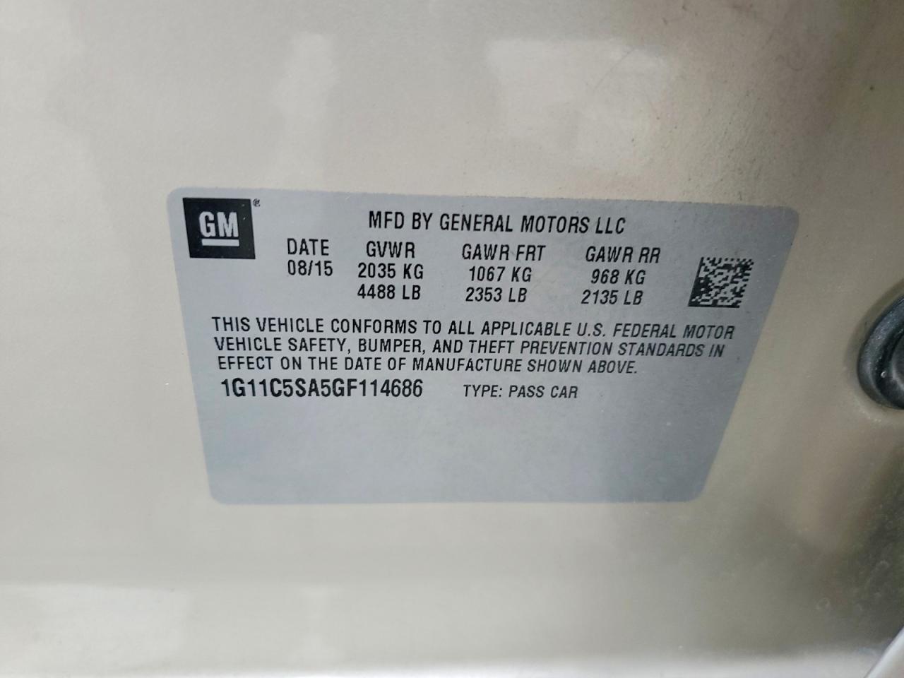 2016 Chevrolet Malibu Limited Lt - zdjęcie 12