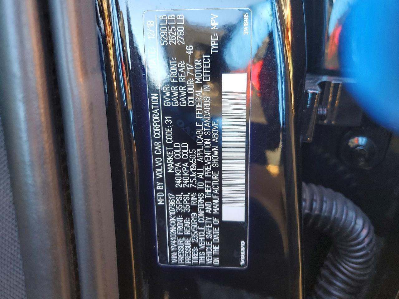 2019 Volvo V90 Cross Country T5 Momentum - zdjęcie 12