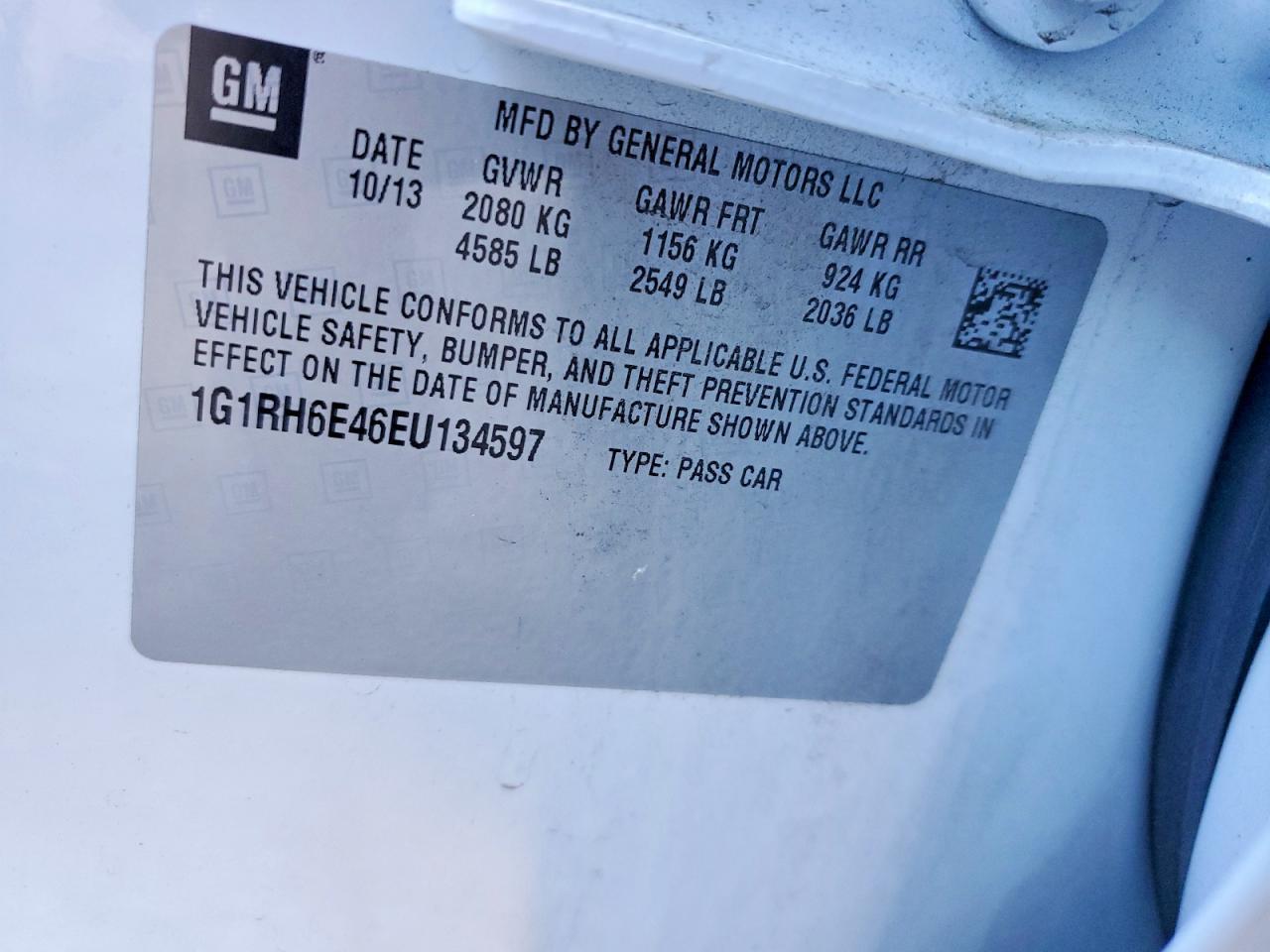 2014 Chevrolet Volt - zdjęcie 12