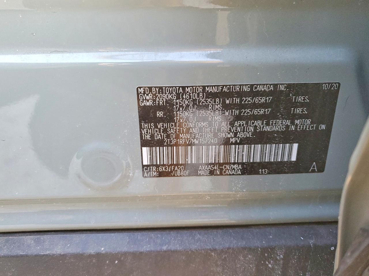 2021 Toyota Rav4 Xle - zdjęcie 14