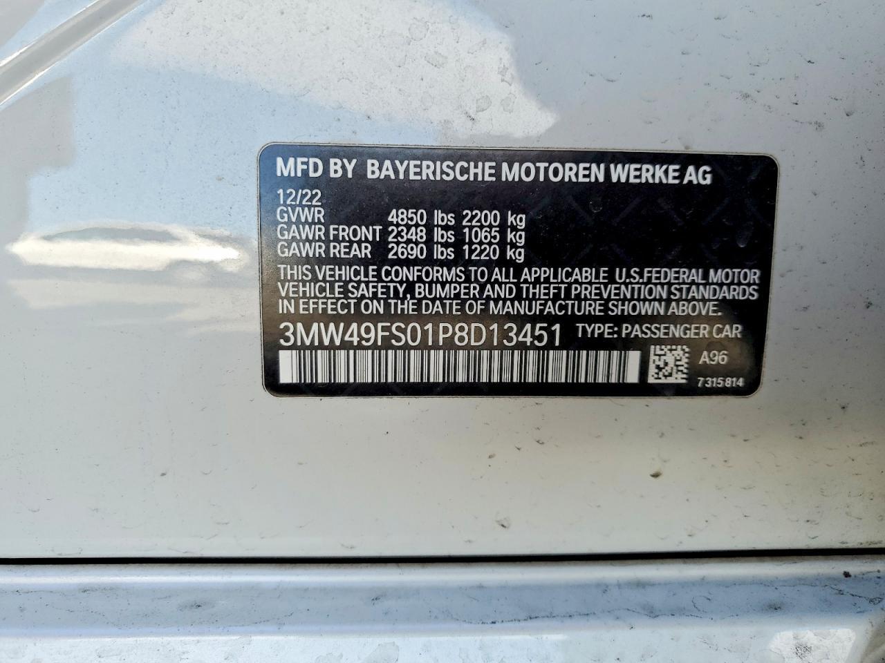 2023 BMW M340I - zdjęcie 12