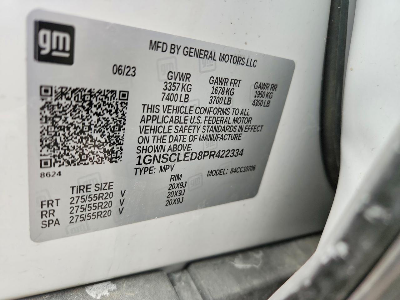 2023 Chevrolet Tahoe C1500 - zdjęcie 14