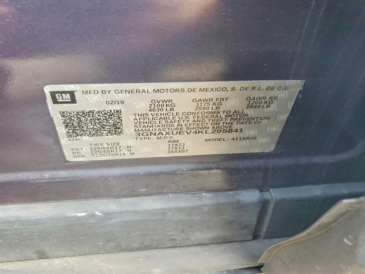 2019 Chevrolet Equinox Lt - zdjęcie 13