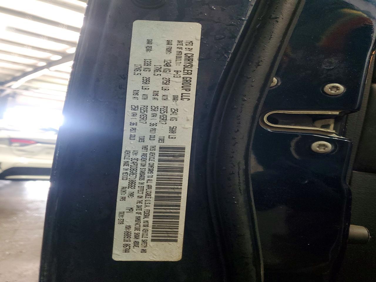 2014 Dodge Journey Sxt - zdjęcie 14