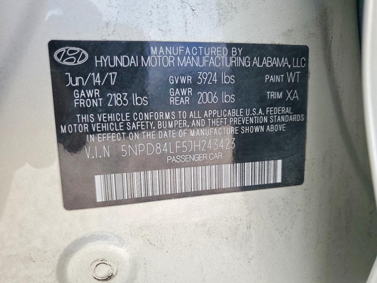 2018 Hyundai Elantra Sel - zdjęcie 12