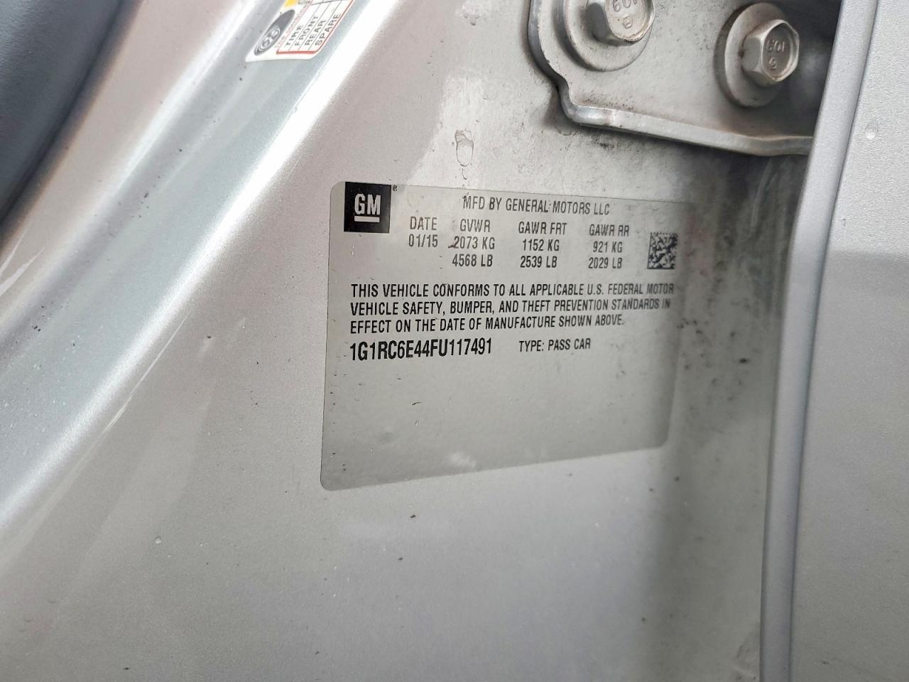 2015 Chevrolet Volt - zdjęcie 12