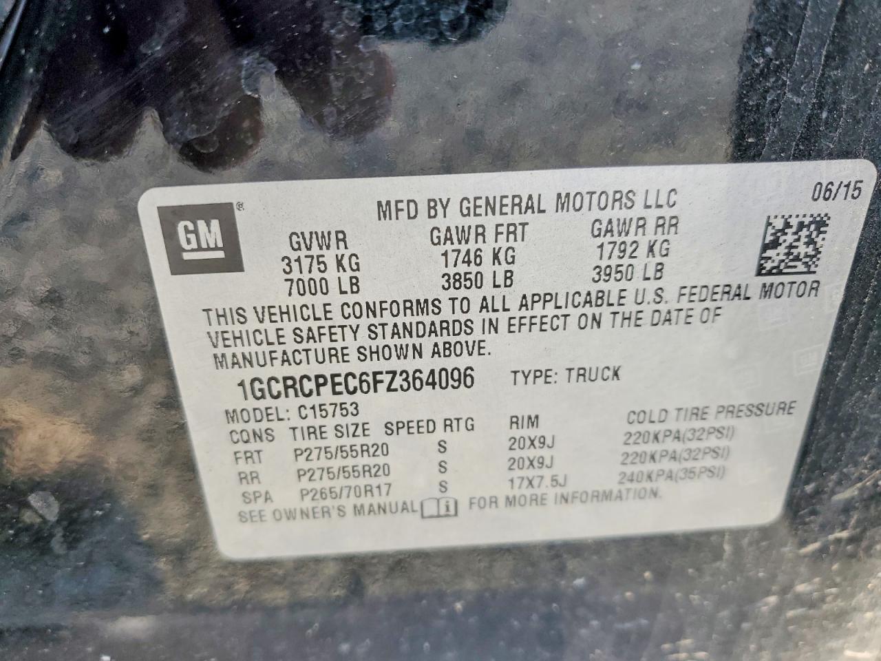 2015 Chevrolet Silverado C1500 - zdjęcie 12