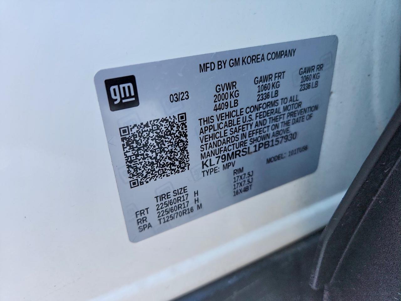 2023 Chevrolet Trailblazer Lt - zdjęcie 13