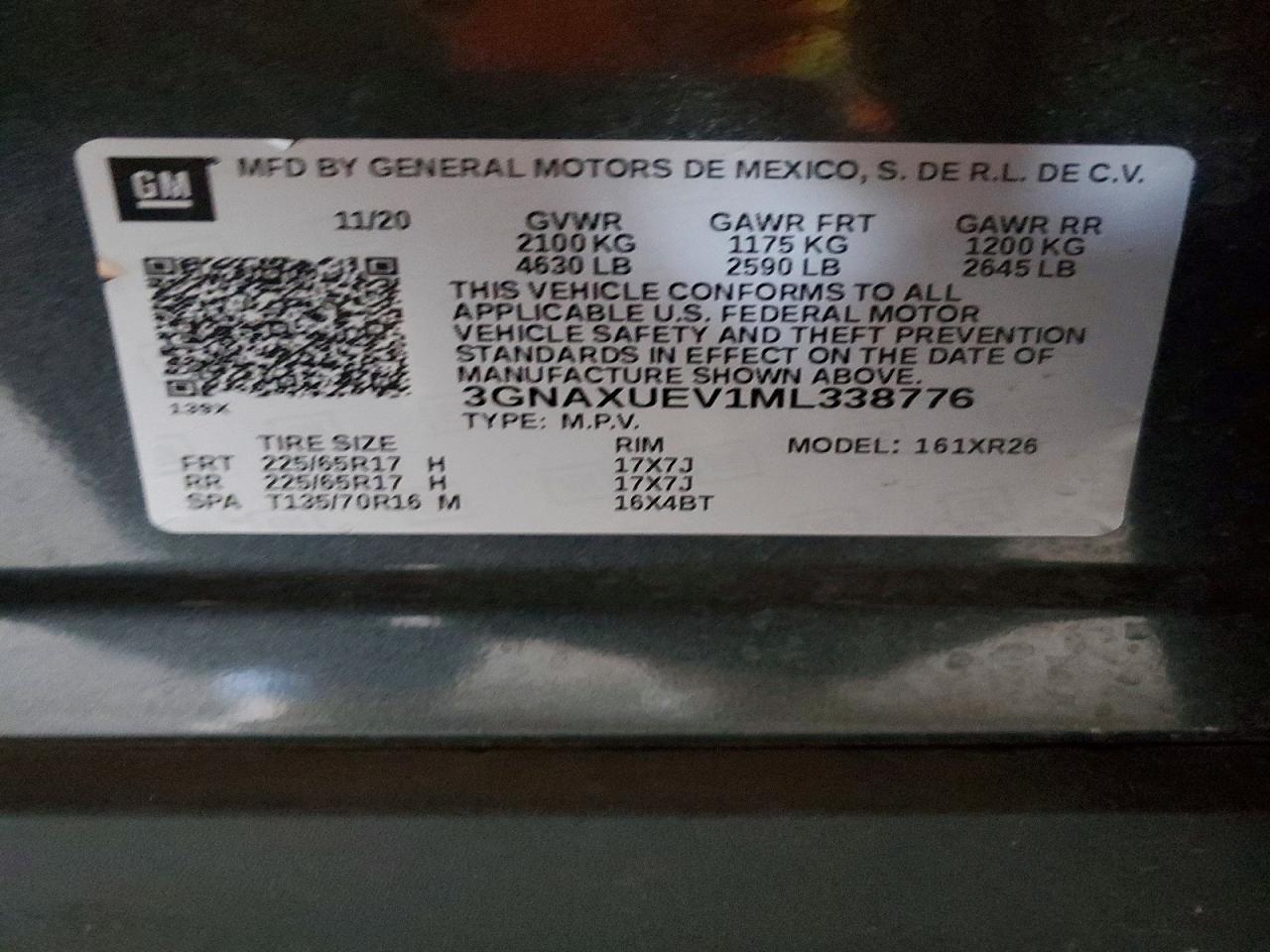 2021 Chevrolet Equinox Lt - zdjęcie 12