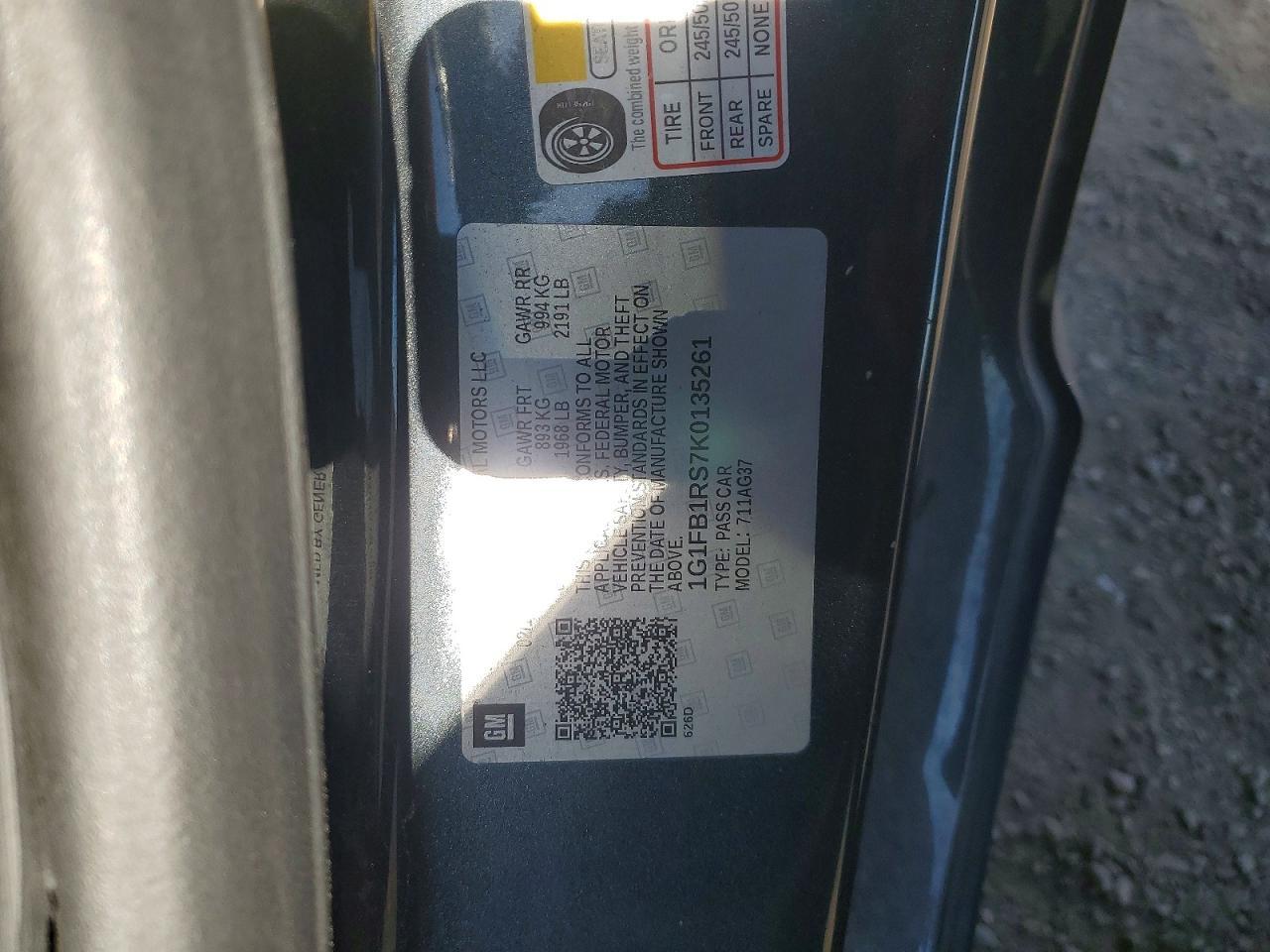 2019 Chevrolet Camaro Ls - zdjęcie 12